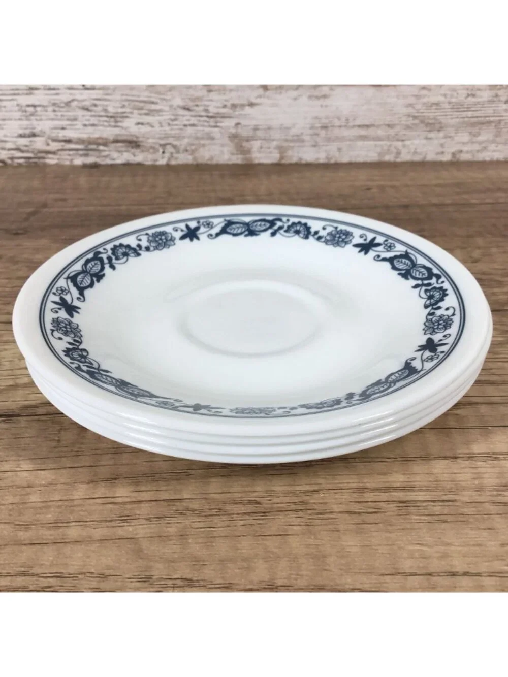 Corelle Old Town Blue Onion Saucers Set Of 4 6.25